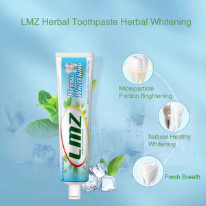 Dentifrice blanchissant à base de plantes sans fluorure de marque privée OEM 55g pour un usage domestique anti-sensibilité et pour le soulagement des saignements des gencives - Product Image 4