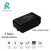 Traceur GPS pour voiture avec grande autonomie de batterie, suivi GPS/SMS/GPRS, plateforme web gratuite / prise en charge de l'application mobile, compatible OEM
