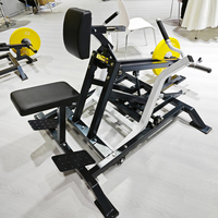 Máquina de Remo Sentado para Ejercicios de Espalda con Carga de Placas TZFITNESS, Diseño Más Reciente, Mejor Precio, Acero Q235, Capacidad de 1.6T
