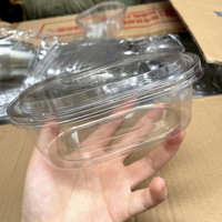 Boîtes à gâteau tiramisu transparentes très vendues avec couvercle, boîtes d'emballage jetables pour mousse