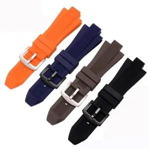 Bracelet de montre en silicone pour <span class=keywords><strong>Michael</strong></span> Kors MK9020 MK8729 MK9026 MK8184 MK8152, bracelet souple pour hommes, bracelet de remplacement, 13x29mm - Product Image 1