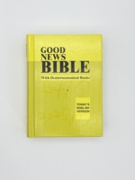 Bible des Bonnes Nouvelles de haute qualité, édition catholique, avec couverture rigide en cuir PU, estampage à chaud, nouvelle impression de Bible en promotion