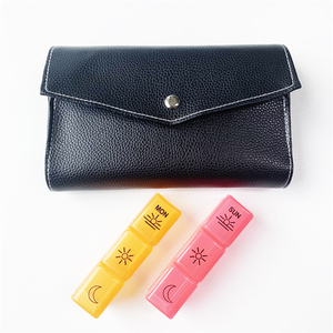 กล่องใส่ยาแบบพกพา 7 วัน กล่องจัดยาประจำสัปดาห์ กล่องยาพลาสติก 21 ช่อง - Product Image 3