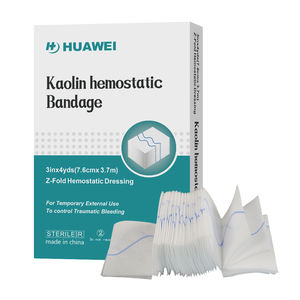 Consumíveis rápidos médicos de alta qualidade Cirurgia hemostática ao ar livre Atadura gaze Kaolin Atadura gaze para primeiros socorros - Product Image 2