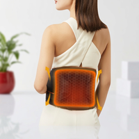 Taillenmassagegerät mit Graphen-Heizfunktion und Wärmekompresse, Physiotherapie-Massagegerät, USB-betrieben