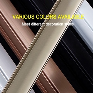 Bán Buôn Rèm Theo Dõi Phụ Kiện 1M-6M Thanh Giá Cửa Sổ Theo Dõi Im Lặng Gliss Đôi Ba Khách Sạn Nhôm Tự Làm Rèm Đường Ray - Product Image 5