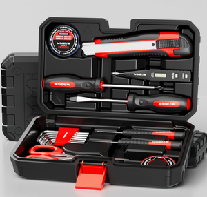 Boîte à outils professionnelle combinée pour la construction générale, les réparations domestiques et auto, avec outils à main et outils robustes - Product Image 4