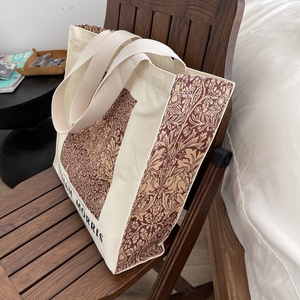 Sac à dos <span class=keywords><strong>William</strong></span> <span class=keywords><strong>Morris</strong></span> vintage imprimé sur toile pour femme, avec fermeture éclair, grande capacité, écologique, pour le shopping et les étudiants - Product Image 3