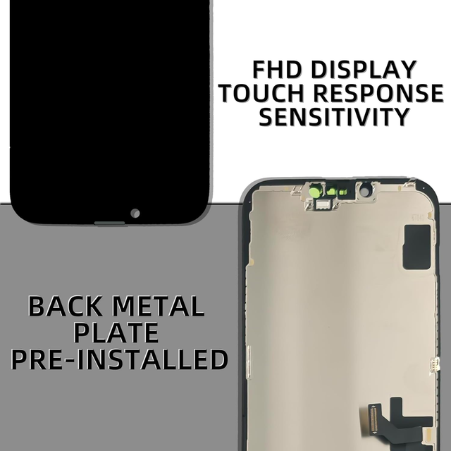 High Brightness LCD Screen Display for iPhone 14 Plus 6.7 Inch Phone Screen with Smooth and Sensitive Touch Response