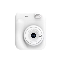 Cámara Instantánea para Niños, Diseño Bonito y Resistente a Golpes, Pantalla HD de 2.4 Pulgadas, Cámara de Juguete para Niños para Fotos, Vídeos e Impresión de Stickers, Regalo