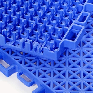 Xách tay đa chức năng ngoài trời lồng vào nhau treo bóng rổ sàn mat pp nhựa gạch tòa thể thao sàn - Product Image 3