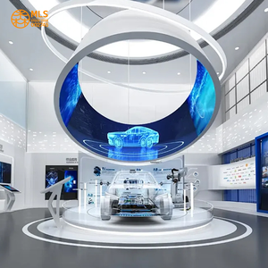 Pantalla LED Flexible Creativa para Museos, Panel LED Curvo y Flexible para Interiores P1.8 P2 <span class=keywords><strong>P2P</strong></span> 2.5 P3 para Instalaciones Artísticas y Salas de Exposiciones - Product Image 2