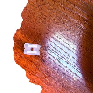 Clips de montage en nylon PVC pour bande lumineuse LED 6x12mm - Utilisation publicitaire - Product Image 6