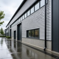Atelier de structures en acier de Chongqing, entrepôt préfabriqué à ossature portique, bâtiment en acier prélaqué pour usine