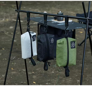 Sacs à mouchoirs en papier DuPont durables pour le camping en plein air, avec cordon de serrage, pour une utilisation suspendue - Product Image 2