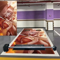Impresora de Pared Vertical Inteligente Plana UV 3D, Máquina de Impresión de Inyección de Tinta con Barniz Digital, Máquina para Pintar Directo a la Pared