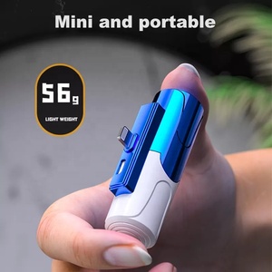 ที่ชาร์จโทรศัพท์มือถือแบบพกพาขนาดเล็กพิเศษ 5000mAh รุ่นใหม่ ชาร์จเร็ว ใช้พอร์ต Micro USB สำหรับ iPhone - Product Image 2