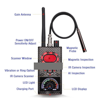 K99 Détecteur Anti-espion Caméra Bug Finder Signal Caméra cachée Caméra GSM Signal sonore GPS Tracker Spy Wiretap Scanner