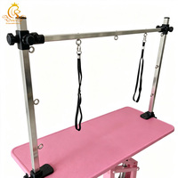 Table de toilettage carrée électrique antidérapante en PVC pour animaux de compagnie, pour la coupe, le rasage, la tondeuse et le coiffage des poils d'animaux