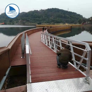 Los barcos <span class=keywords><strong>de</strong></span> fibra <span class=keywords><strong>de</strong></span> vidrio <span class=keywords><strong>de</strong></span> pesca barco pontón <span class=keywords><strong>de</strong></span> aluminio pontón flotante cubiertas <span class=keywords><strong>para</strong></span> barco - Product Image 1