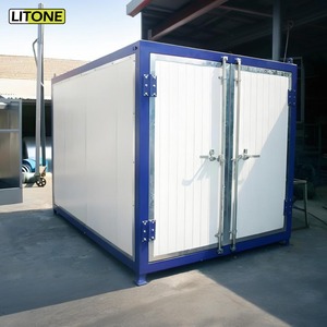 Four <span class=keywords><strong>de</strong></span> peinture en poudre industriel pour cuisson par lots, avec taille personnalisée et chambre <span class=keywords><strong>de</strong></span> chauffage économe en énergie, pour jantes en alliage, prix CE - Product Image 1