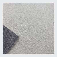 Tissu Bouclé en Polyester Premium, Matière Douce pour Revêtement Teddy, Idéal pour Coussins de Canapé, Textile Moderne Teint en Fil Uni