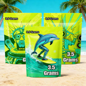 Bolsas Desodorantes Personalizadas de Grado Alimenticio, Autoportantes (3.5g/7g/14g/28g), Película de PE Termosellable con Logotipo - Product Image 5