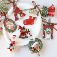 2027 Nummeriertes Design Schneemann Rentier Harz Weihnachtsanhänger Festliche Heimdekoration Warme Familien-Weihnachtsbaumdekoration Geschenk