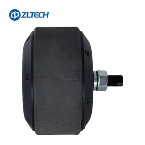 ZLTECH 5.5 pouces 24V 500W 200kg charge DC sans balais polyuréthane sans engrenage pneu moteur de moyeu de roue avec encodeur Hall pour AGV AMR - Product Image 4