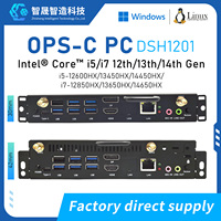 OEM OPS Mini-PC Intel I7-13650HX DDR4 Dual-Display HDMI DP 4K 60 Hz Display OPS-Modul Direktlieferung ab Werk Whiteboard