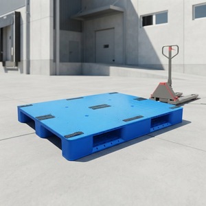 <span class=keywords><strong>Palette</strong></span> en plastique à surface plate robuste 1200x1000mm pour l'empilage des sacs de <span class=keywords><strong>ciment</strong></span> et le stockage en entrepôt - Product Image 4