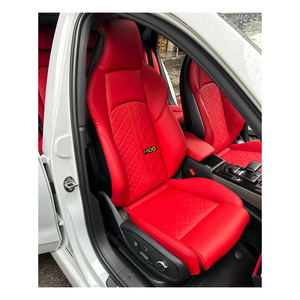 Kit de Reparación de <span class=keywords><strong>Asientos</strong></span> de Vehículos al por Mayor de Fábrica, con Acolchado de Espuma Confortable y Fundas de Cuero Mate, Compatible con Chasis <span class=keywords><strong>Audi</strong></span> <span class=keywords><strong>A3</strong></span> A4 A5 A6 <span class=keywords><strong>S</strong></span> <span class=keywords><strong>Line</strong></span> RS - Product Image 3
