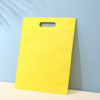 Direct leverbaar veelzijdige effen gekleurde spunbond non-woven draagtassen met offsetdruk, platte bodem, voor reclame en winkelen