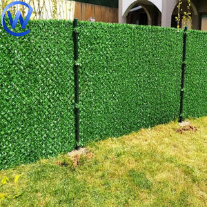 Clôture en gazon artificiel Ocultacin Valla, ornements en herbe artificielle, clôture en gazon synthétique 1x3m, barrière en haie synthétique, clôture de jardin - Product Image 5