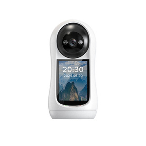 Personnalisé en gros appel vidéo 3MP bébé moniteur caméra avec affichage 360 visualisation WiFi caméra - Product Image 1