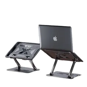 Compacte Aluminium Computer Stand Draagbare Onzichtbare Verstelbare Opvouwbare Laptop Standaard Voor Laptop Pc Notebook