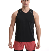 Vêtements d'entraînement à séchage rapide personnalisés, vêtements de sport pour hommes, débardeurs de fitness, vêtements de sport pour la musculation, débardeur de course à pied, veste sans manches