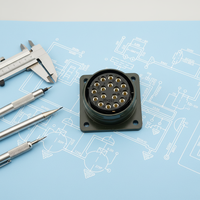 Connecteur de moteur servo Fanuc Mitsubishi Yaskawa 20-29S 20-22P 22-23P 24-10P 24-11P 32-17P Prise d'encodeur