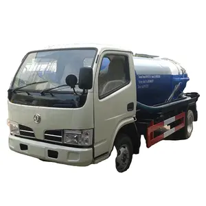 dongfeng 4 CBM Vacuum sewage suction truck right hand drive sewage suction truck