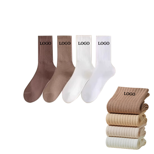 Calzini personalizzati Design proprio Logo calzini equipaggio non minimo ordine privato la tua etichetta cotone nero calzino spo - Product Image 1