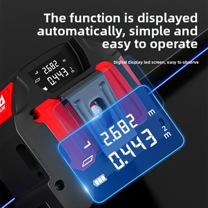 Misura metrica digitale elettronica 3-in-1 del nastro d'acciaio di alta precisione 5m Cross-Border infrarosso Smart Distance Meter - Product Image 4