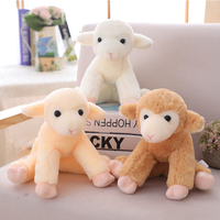 Chinois exportation de jouets en gros en peluche animaux jouets en peluche mouton réaliste oreiller jouets pour enfants cadeaux d'anniversaire