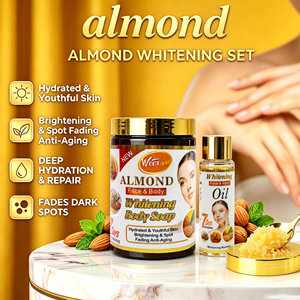 Jabón y Aceite Super Blanqueadores con Alfa Arbutina, Más Vendidos, Antienvejecimiento, Atenúa Manchas, <span class=keywords><strong>Piel</strong></span> Juvenil, Hidratante, <span class=keywords><strong>para</strong></span> <span class=keywords><strong>Quemaduras</strong></span> Solares, <span class=keywords><strong>para</strong></span> el Cuerpo - Product Image 3