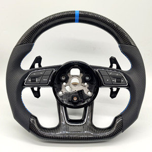 Volante Deportivo <span class=keywords><strong>de</strong></span> Fibra <span class=keywords><strong>de</strong></span> Carbono para Audi A3 A4 A5 A6 A7 A8 Q3 Q5 Q7 Q8 TT R8 RS3 RS4 S3 S4 S5 S6 S7, Personalizado <span class=keywords><strong>de</strong></span> Fábrica, Gran Venta - Product Image 1