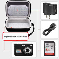 Vente flash - Étui pour appareil photo personnalisé 13*9*5, boîte de rangement portable antichoc pour appareils photo numériques compacts, étui de protection pour appareil photo en EVA durable