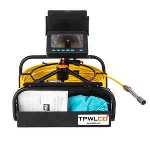 20M Câble 4.3 "TFT LCD Moniteur 17MM Caméra d'inspection des égouts avec HD 1200TVL pour tuyaux - Product Image 1