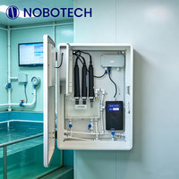 Sonde de mesure de la qualité de l'eau multiparamètres NOBOTECH, matériau en acier inoxydable pour l'analyse du pH, du TDS, du DCO, de l'oxygène dissous et de la turbidité