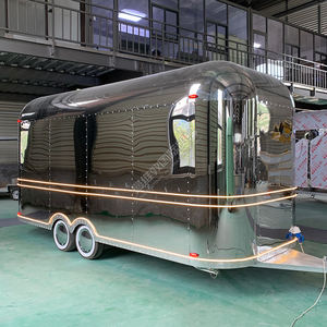 Nuevo Bar Móvil y Food Truck de Acero Inoxidable con Remolque de Comida para Helados, Pizzas y Snacks, Equipamiento de Cocina Completo - Product Image 6