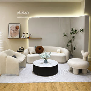 Lüks güzellik bekleme odası kanepe mobilya ofis resepsiyon sandalye saç güzellik Spa <span class=keywords><strong>Salon</strong></span> bekleyen banklar kaşmir kanepe - Product Image 4