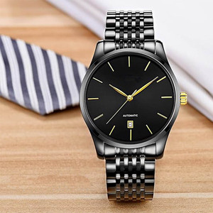 Montre-bracelet classique pour homme de 39 mm, 3 ATM étanche, montres automatiques de luxe pour homme - Product Image 5